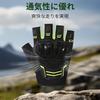 7JI Summer Half Finger Gloves with Abrasion Resistant PVC Protective Pad Anti-Slip Design Breathable