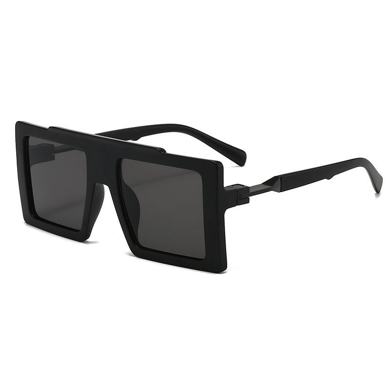 New European American Retro Square Unisex Trendy Fashion Street Style Sunglasses