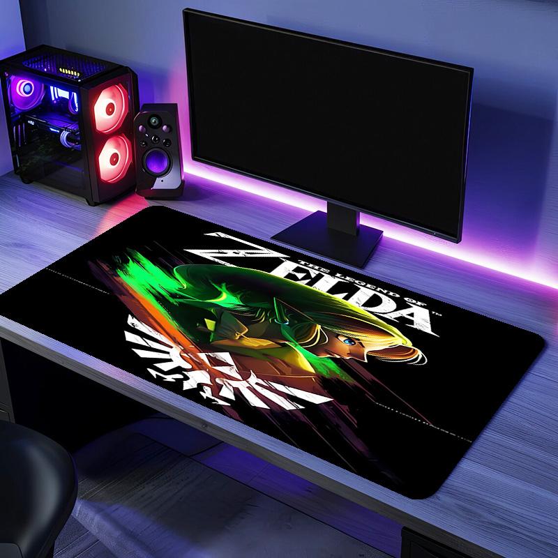 Cartoon Z-Zeldas Mouse Pad - Non-Slip Rubber Base, Smooth Surface for Work,Gaming,Office,And Home Use, Desk Mouse Pad