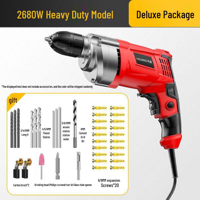 Kalang High-Power Handheld Electric Drill for Wall and Mini Drilling