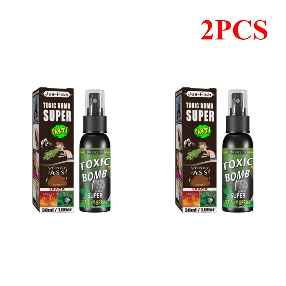 30ML Liquid Fart Spray Can Stink Bomb Ass-Smelly Stinky Gas Crap Gag Prank Non Toxic Smells Novelties Toy Joke Party Supplies