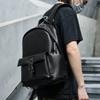 Trendige Herrenrucksäcke mit großem Fassungsvermögen, lässige Computertaschen für Studenten und Lederschultaschen
