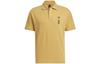 Polo Shirts Men's Yellow Polo Collar Moderate Straight Fit HE5165