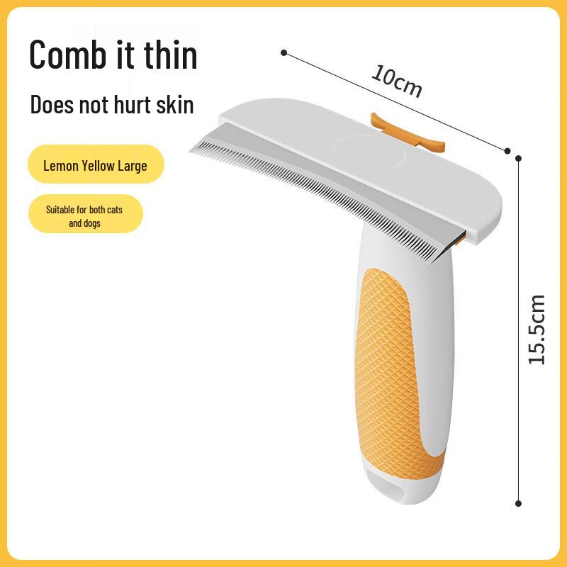 Pet Dematting & Thinning Comb Set
