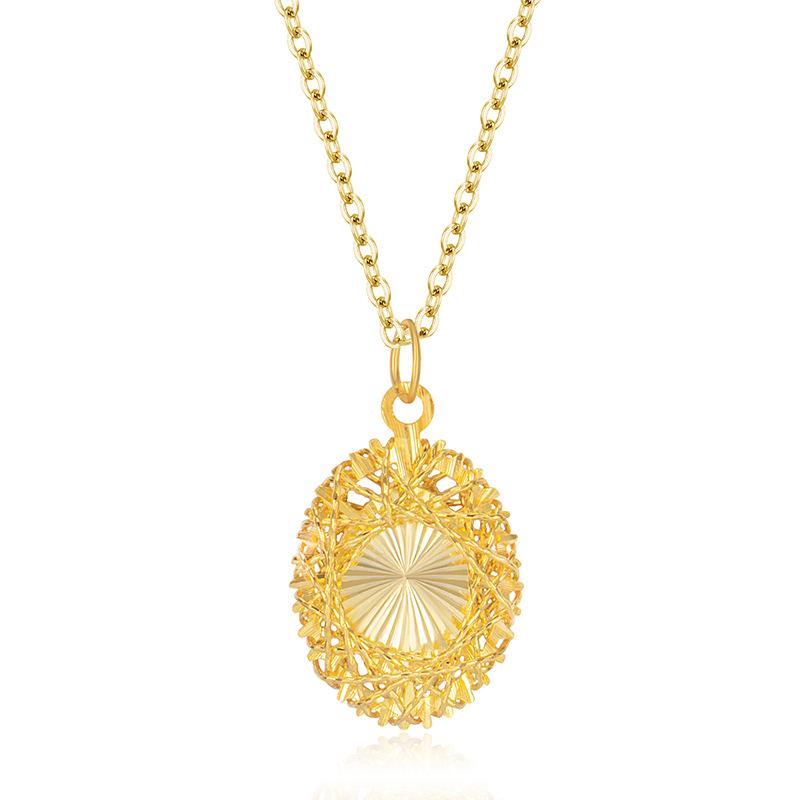 S925 pure silver dreamy woven mesh necklace women's sunflower woven pendant fashionable temperament multifunctional collarbone chain jewelry gift
