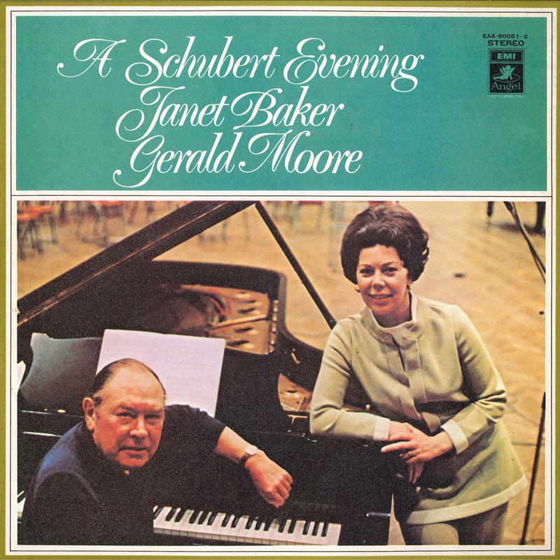 

LP Record JANET BAKER(MEZZ.)/GERALD MOORE(PIA - The Schubert Evening EAA800512 TOSHIBAEMI Japan Classical Used