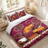 Bedding Set 1 Duvet Cover 2 Pillowcases Brisbane Broncos Print Bedroom Home Decoration