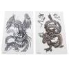 Waterproof Temporary Stickertattoo Dragon Phoenix Body Arm Leg Art Sticker Cool