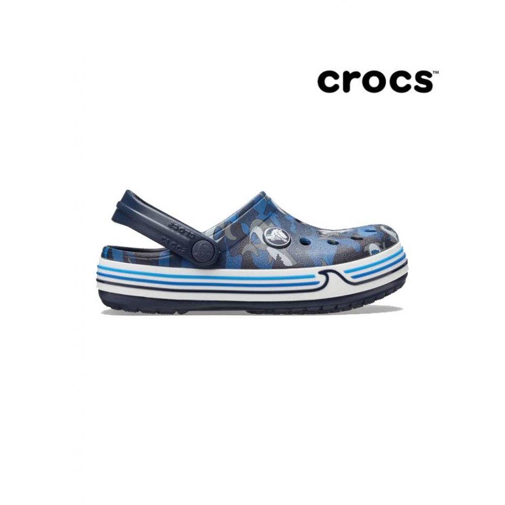 

Crocs Kids Crock Band Shark Clog Navy 206152 410 C4115