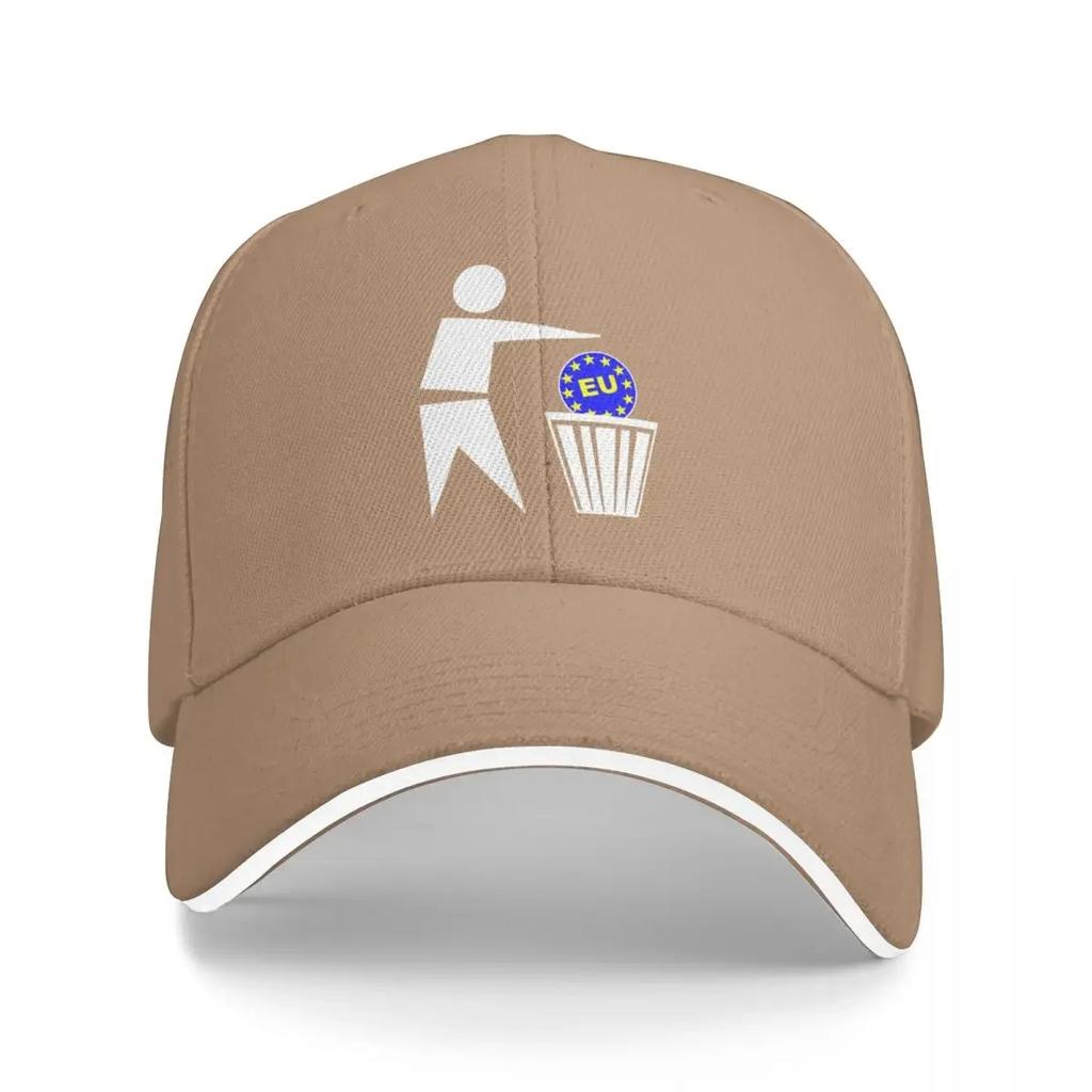 Put the EU in  bin ukip Baseball Cap Trucker Hat sailor cap for men GirlS Hats Mens