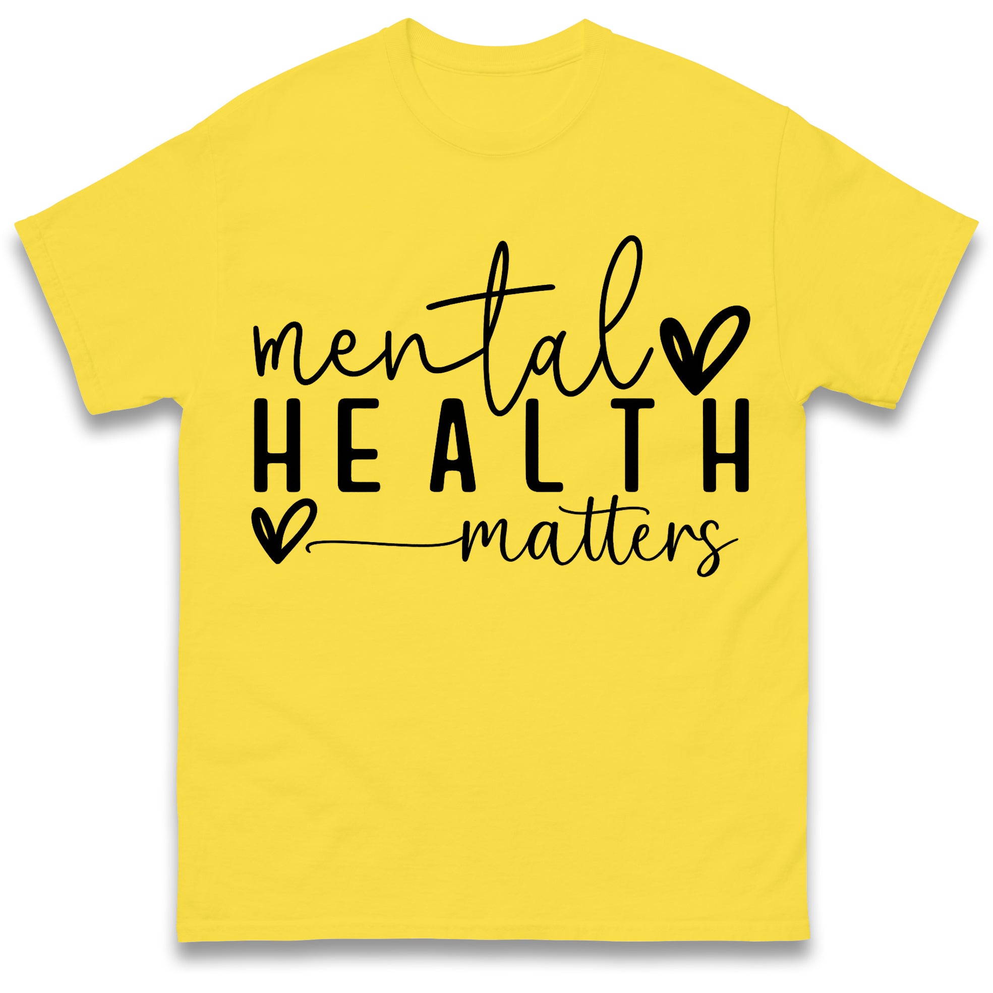 Mental Health Matters T Shirt Tshirt Mens Womens Unisex Tops Tees XL