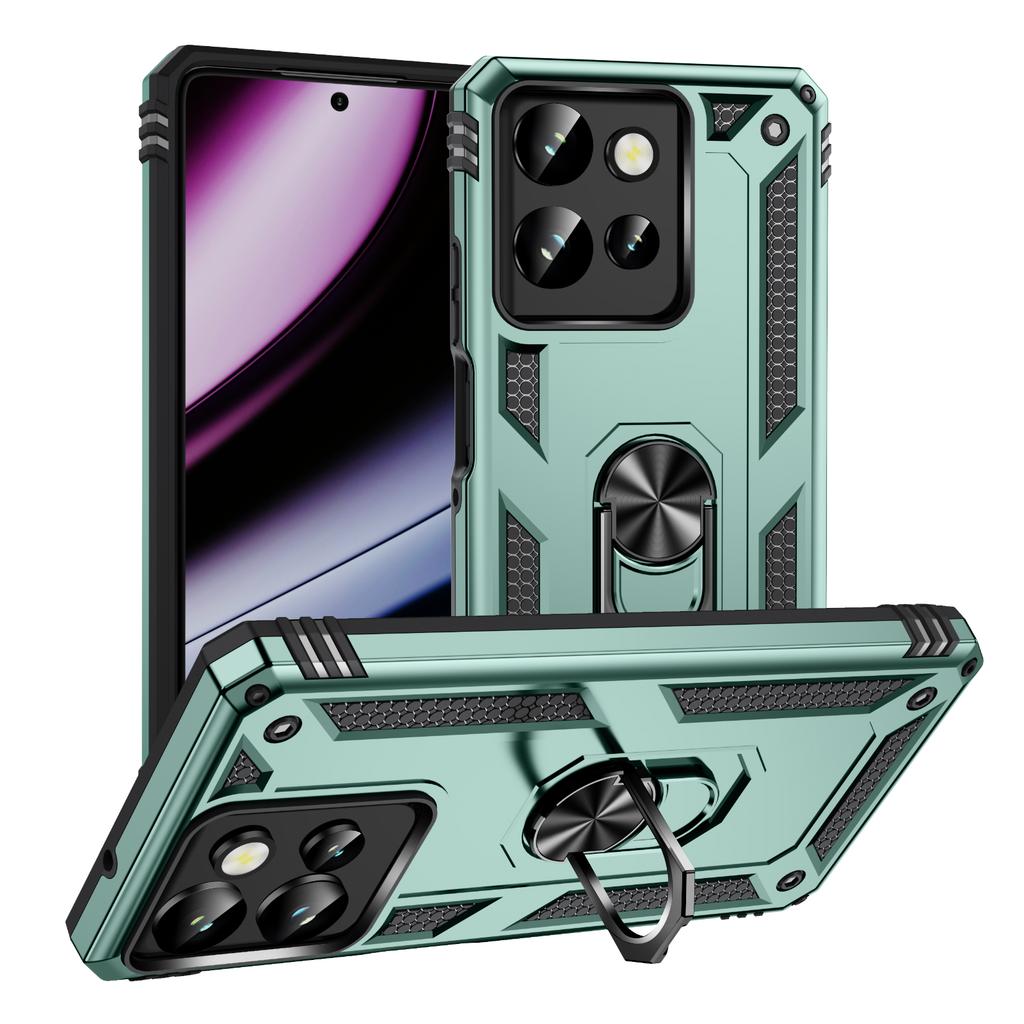 Phone Case for Motorola Moto G Play (2025) 4G/G Power (2025) PC+TPU Phone Cover with Kickstand