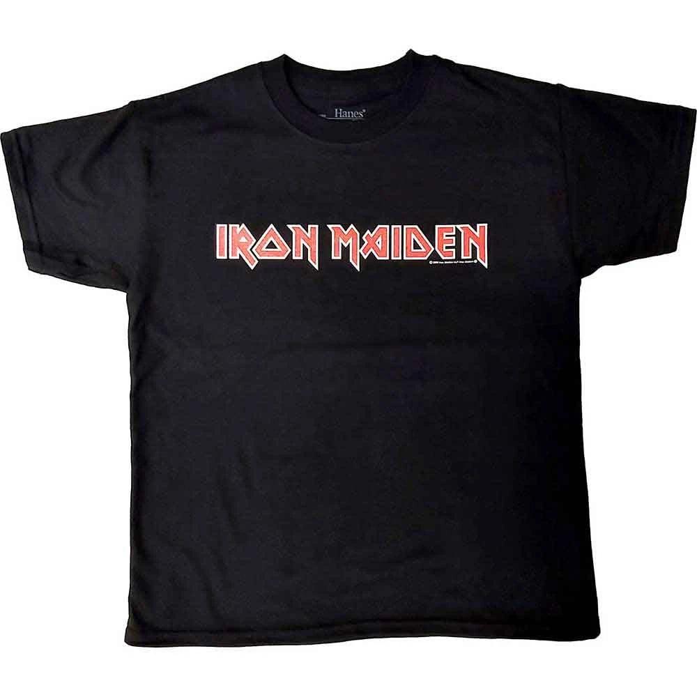 Iron Maiden Logo Official Childrens Tee T-shirt Boys Kids 100