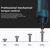 Akkuschrauber-Sets 105er-Pack 3,6 V 5Nm USB wiederaufladbar LED-Licht 4-Gang-Drehmoment