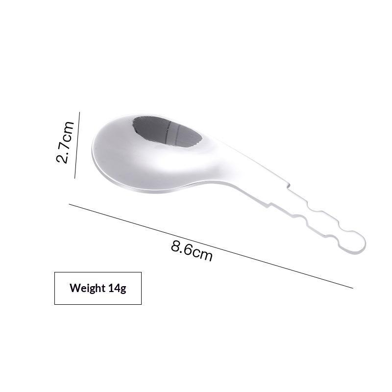 Children Stainless Steel Utensils Blanks Half Finished Spoon Fork Set For Baby Feeding Toddlers Ergonomic Grip