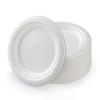 6" Disposable Paper Plates, Pulp-Based & Biodegradable – Eco-Friendly Tableware for Parties, Events & Daily Use, 30pc