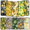 Summer Fresh Fruit Lemon Print Phone Case for Samsung Galaxy A55 A35 A17 A07 A15 A13 A25 A51 A72 A73 A32 A52 A52S A41 Soft TPU