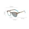 Square Optical Trendy Women Photochromic Reading Glasses Vintage Tortoiseshell Frames Eyewear for Men 0TO +4.0