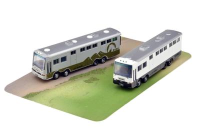 Tomytec Die LKW-Sammlung LKW-Sammlung Pferdeanhänger-Set A Diorama-Zubehör 333821