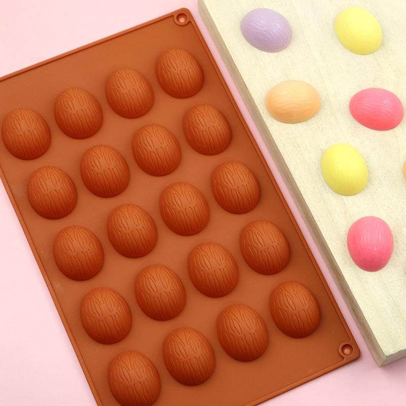 20 Löcher Walnüsse Nüsse Form Kuchen Schokolade Formen Silikon Pudding Form Haushalt DIY Kuchen Backen Werkzeuge