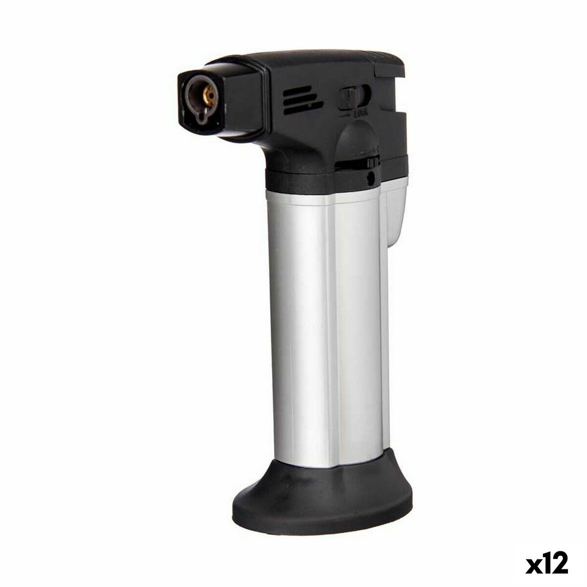 

Серебристо-черный кухонный факел (7,2 х 11 х 4 см) (12 единиц)