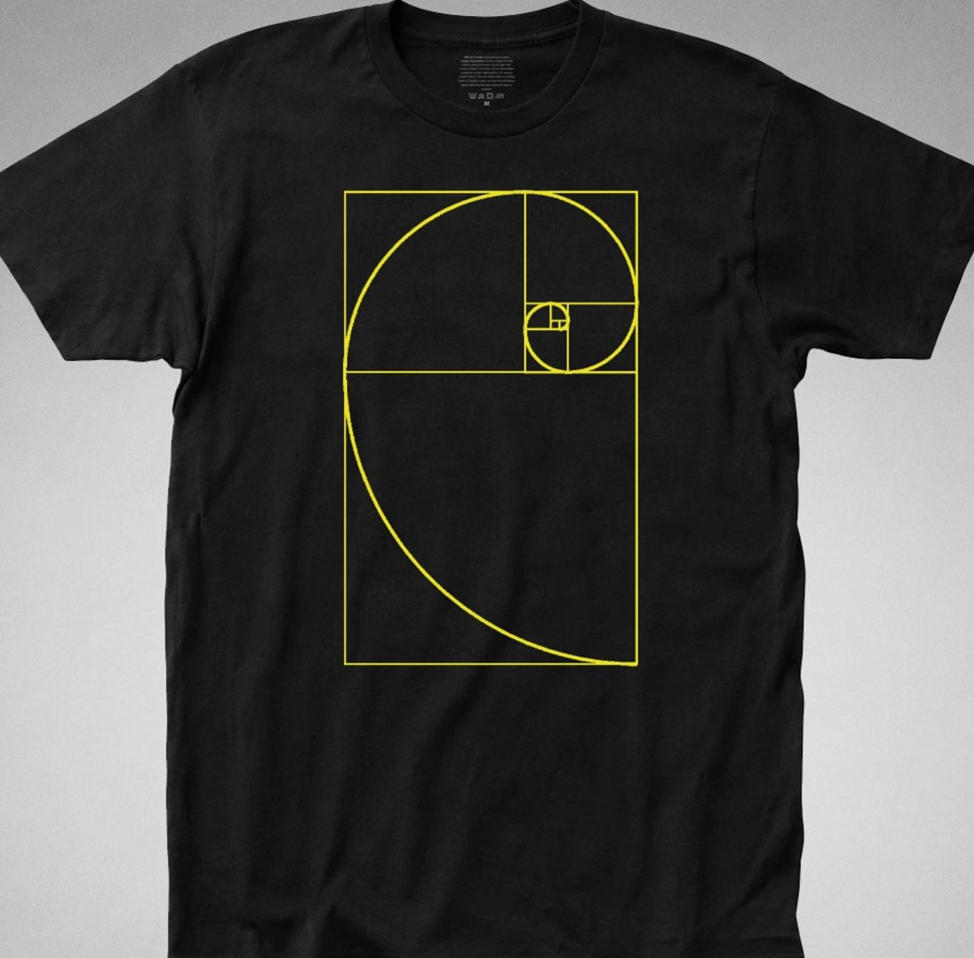Golden Ratio T SHIRT Fibonacci Spiral DaVinci Tool God Geek Universe Esoteric XXXL
