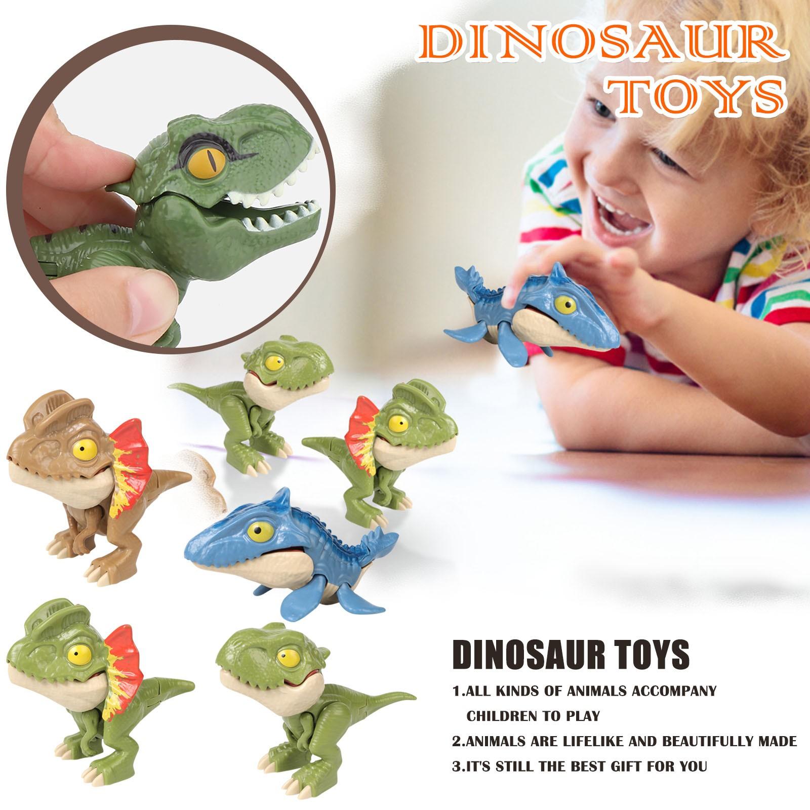 

Sagit Mini Finger Dinosaurs, маленькая коллекционная фигурка, модель яиц динозавра