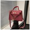 Popular Solid Color Women's Bags Hundred Crossbody Bags Premium Sense Handbags Female