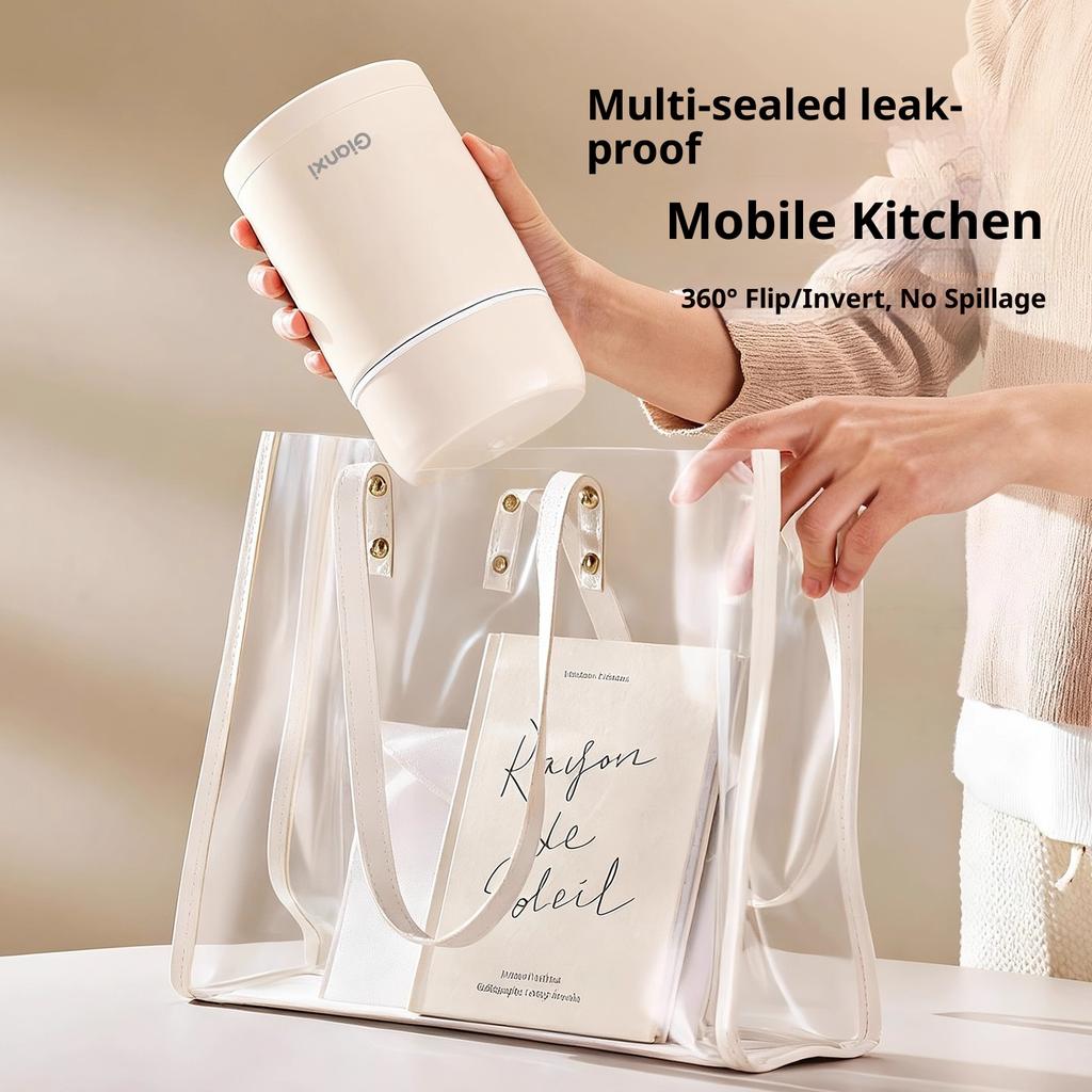 Gianxi Braised Beaker 316 Food Grade Office Worker Lunch Box 24 Hours Insulated Bucket Stuffy Congee Braised Pot Thermos Cup