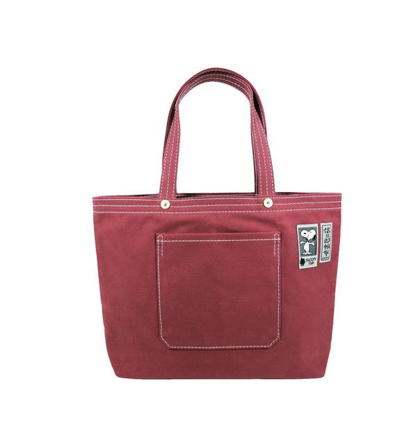 PEANUTS Snoopy PEANUTS Ichizawa Shinzaburo Hanpu Horizontale Tragetasche L rot