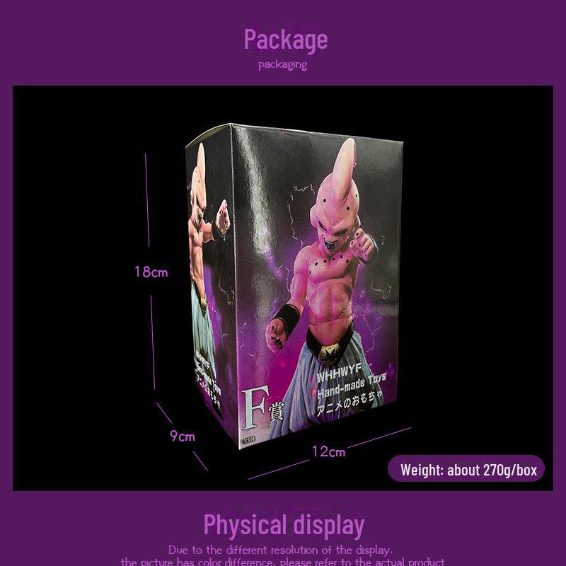 Dragon Ball Evil Buu Anime Figure - Car Chassis Ornament Gift