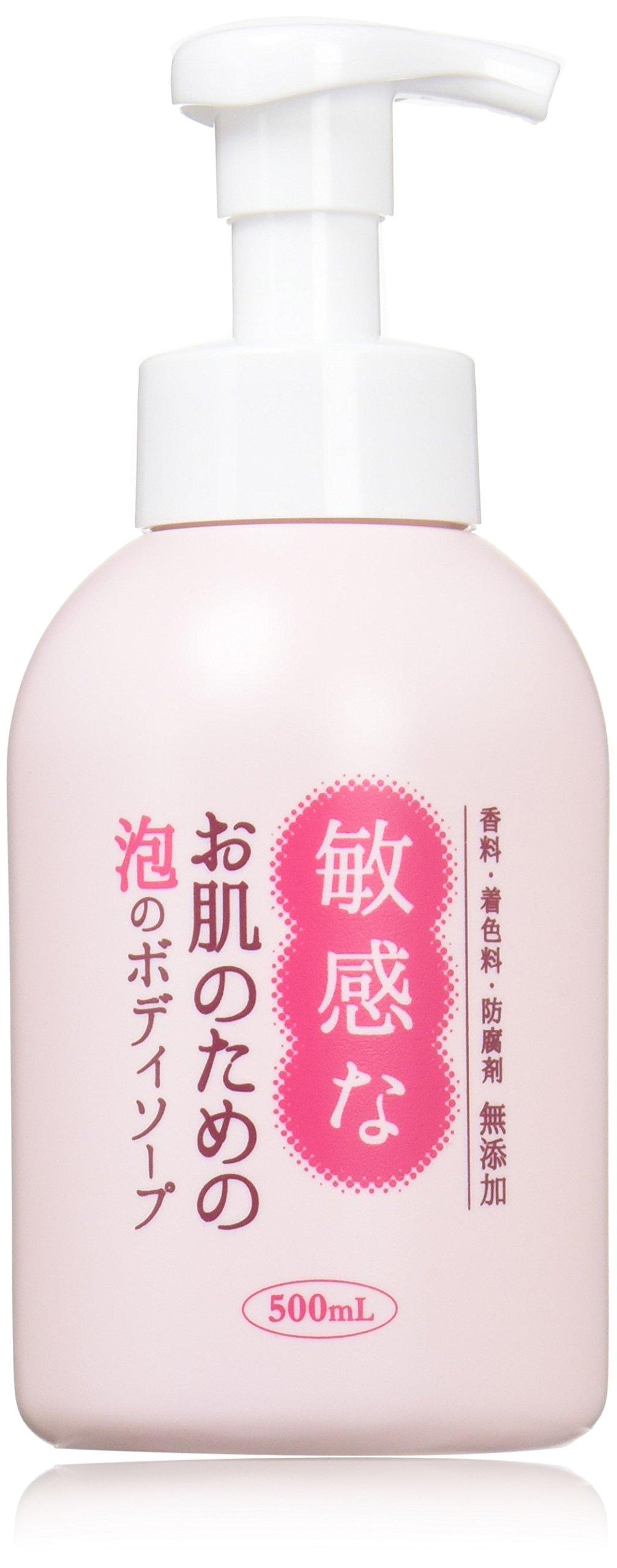 Foaming body wash for sensitive skin, 500mL, CBH-FB