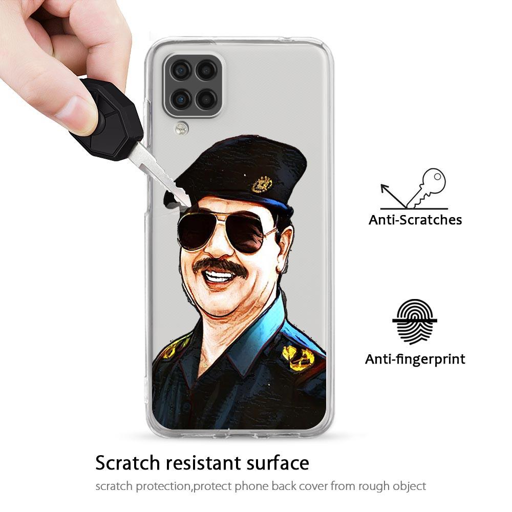 Saddam Hussein Iraq Flag For Samsung Galaxy A51 Phone Case A71 A21S A12 A11 A31 A52 A41 A32 A01 A23 A33 A53 A73 A03 A13 5G Cover