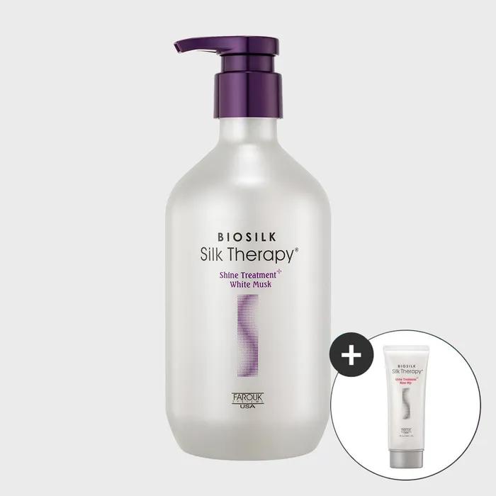 Silk Therapy_Silk Therapy Shine Treatment Plus White Musk 500ml + Treatment Rosehip 100ml