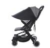 Stroller Sun Shade Black Universal Awning Sun Visor Canopy Cover Baby Windproof Umbrella Sunscreen Cover Stroller Accessories