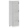 VidaXL Armoire de cuisine Kalmar gris béton bois d'ingénierie 853631