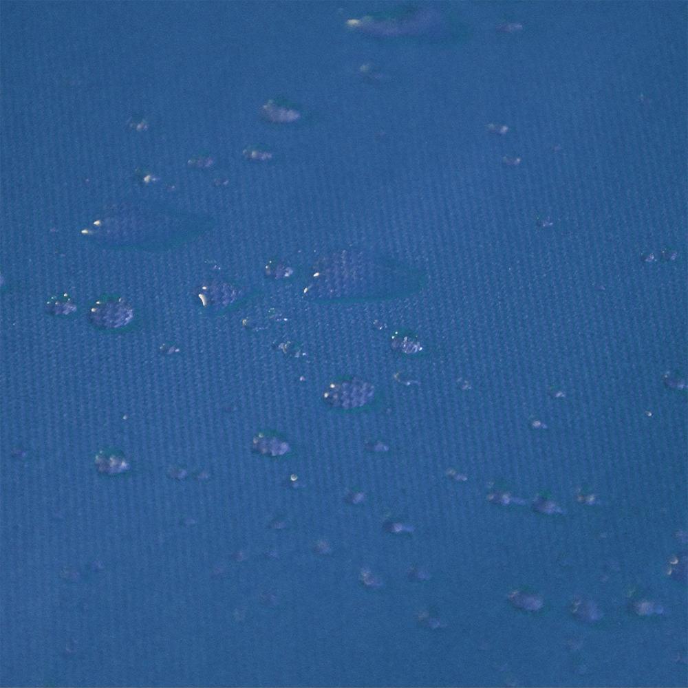 Vattentät solsegelmarkis blå rektangel 3x2m uvskydd