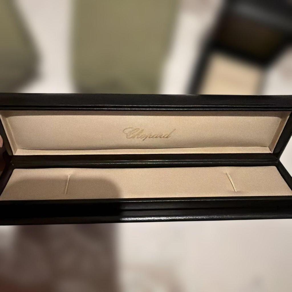 Casetă Folosită Chopard Van Cleef 5 Bucăți Cutie Goală Ceas Inel