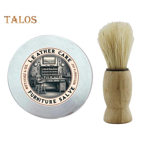 

Бальзам для кожаной мебели с чистящей щеткой. Бальзам для ремонта царапин. Экологичный, простой в применении. Высокоэффективный крем для ухода за кожей. B