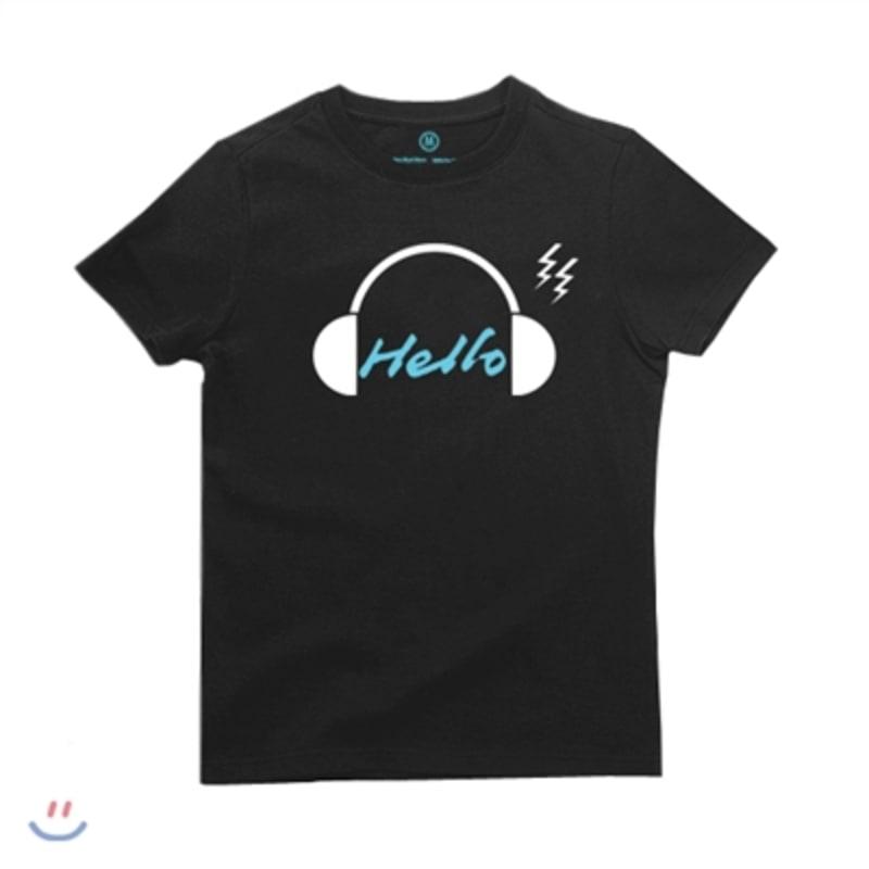 

Headphone Dark T-Shirts [Dark Gray/Round/30 count]