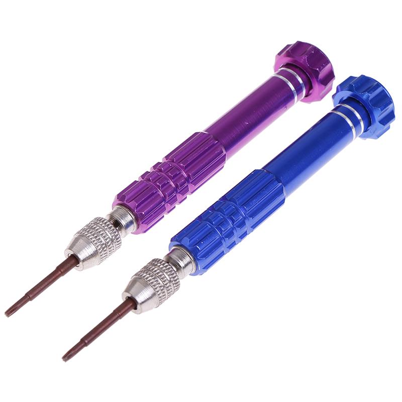 Multifunction Mini Blade Screwdriver With Replacemet Head Anti Slip Repair Tools