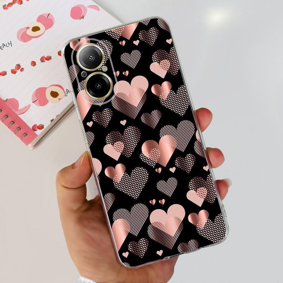 For OPPO Realme C67 4G Case Cute Cartoon Clear Soft Silicone Back Cover For Realme C67 4G RMX3890 C 67 RealmeC67 Shockproof Case
