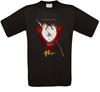 Unisex Shirt Cotton Oversize Large Size The Hunger Desire Bowie Cult Movie All Sizes