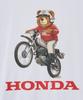 PHYPS MOTORCYCLE Offroad Bear Short Sleeve White