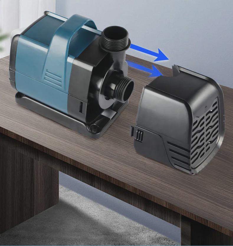 Jingye Multifunction Silent Submersible Water Pump for Fish Tanks - Efficient Circulation and Waste Suction