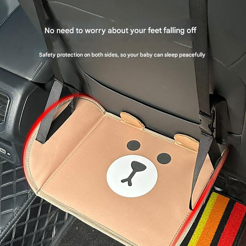 

Подставка для ног в автомобиль, портативный автомобильный гамак для заднего сиденья, подставка для ног, регулировка подвески, отделка салона, принадлежности