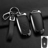 Zinc Alloy Leather For Lincoln Corsair Nautilus Aviator Navigator Continental Car Key Case Shell Keychain Keyring Car Key Cover
