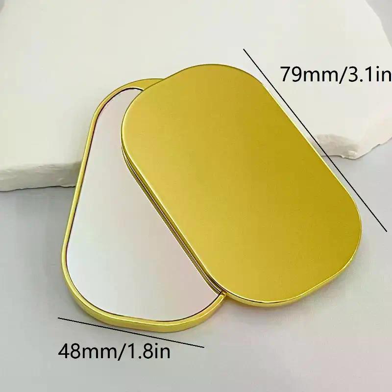 Square Round Shapes Makeup Mirror Girl Cute Small Mirror Portable Student Rotating Mirror Cosmetic Beauty Tools Handheld