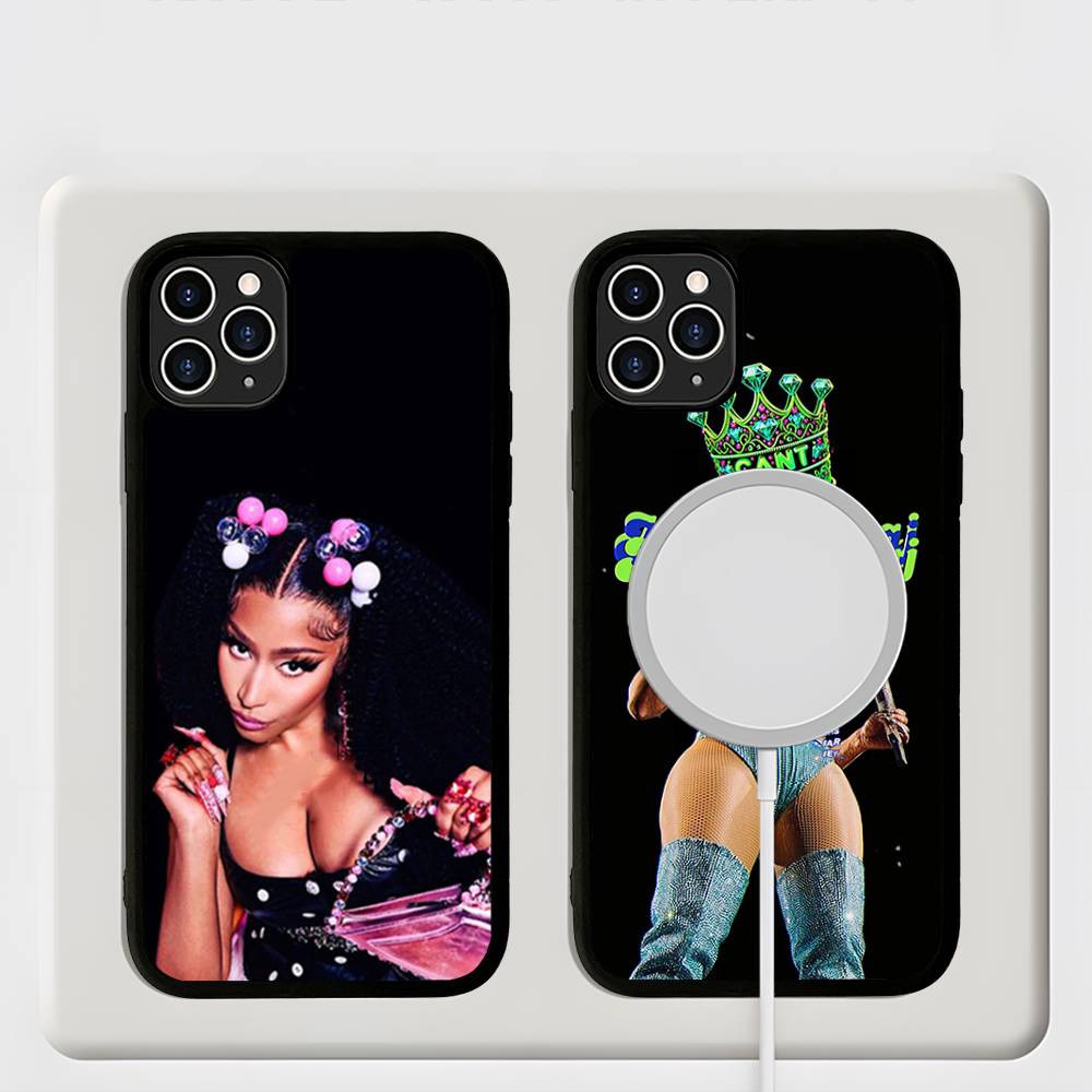 Nicki Minaj Rapper For Magsafe Magnetic Wireless Phone Case For IPhone 11 12 13 14 15 16 17 Pro Max Plus Cover