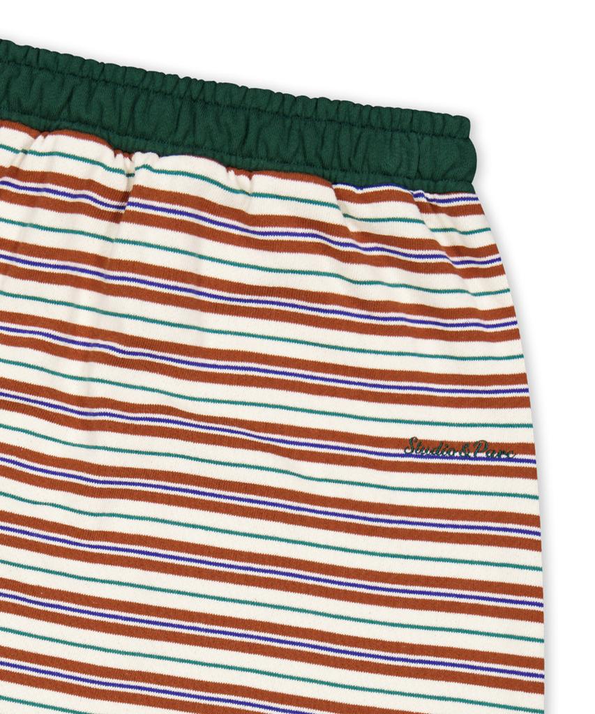 Seutyudioaenpaleukeu Multi Stripe Jersey Skirt_Green